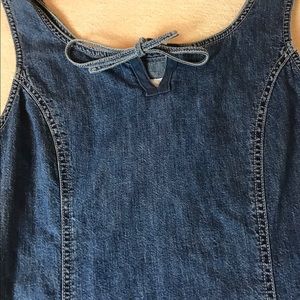 Calvin Klein Denim Blue Jean Dress Size 2